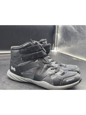 Nfinity Midnite Beast Mid Top Shoes Womens 9 Cheer Sneakers Damaged NFS-1030-90